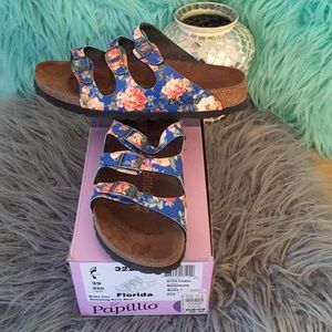 Birkenstock-Florida Rambling Rose Blue